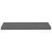 Floating Wall Shelves 2 Pcs Glossy Look Grey Mdf Txtika