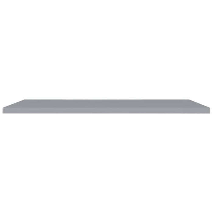 Floating Wall Shelves 2 Pcs Grey Mdf Txtnlt