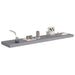 Floating Wall Shelves 2 Pcs Grey Mdf Txtnlt