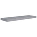 Floating Wall Shelves 2 Pcs Grey Mdf Txtnpi