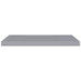 Floating Wall Shelves 2 Pcs Grey Mdf Txtnpi