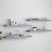 Floating Wall Shelves 4 Pcs Grey Mdf Txtnpn