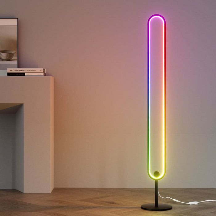 Goslash Picks Rgb Led Floor Lamp Colour Light Stand Corner