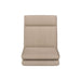 Floor Lounge Sofa Bed 1 Seater Linen Beige