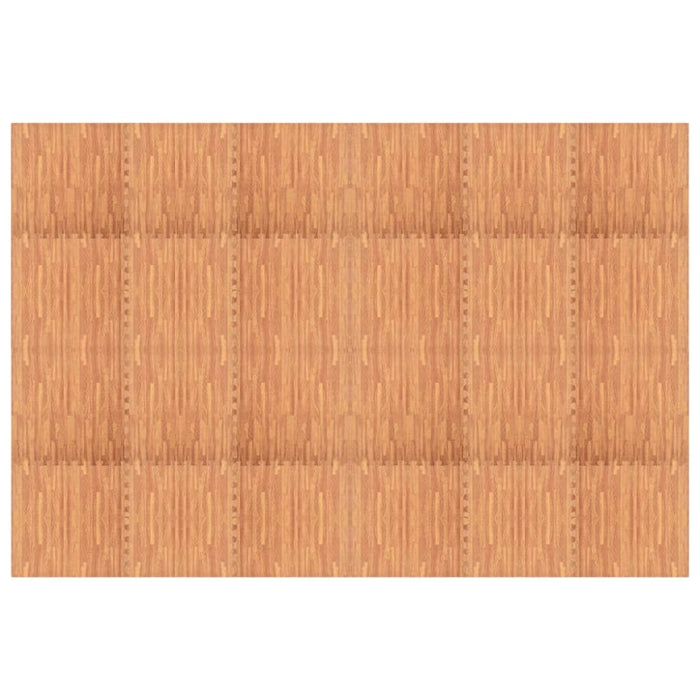 Floor Mats 24 Pcs Wood Grain Eva Foam