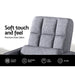 Floor Sofa Bed Lounge Chair Recliner Chaise Swivel Grey