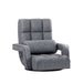 Floor Sofa Bed Lounge Chair Recliner Chaise Swivel Grey