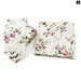 Floral Cotton Ties And Pocket Square Set For Business