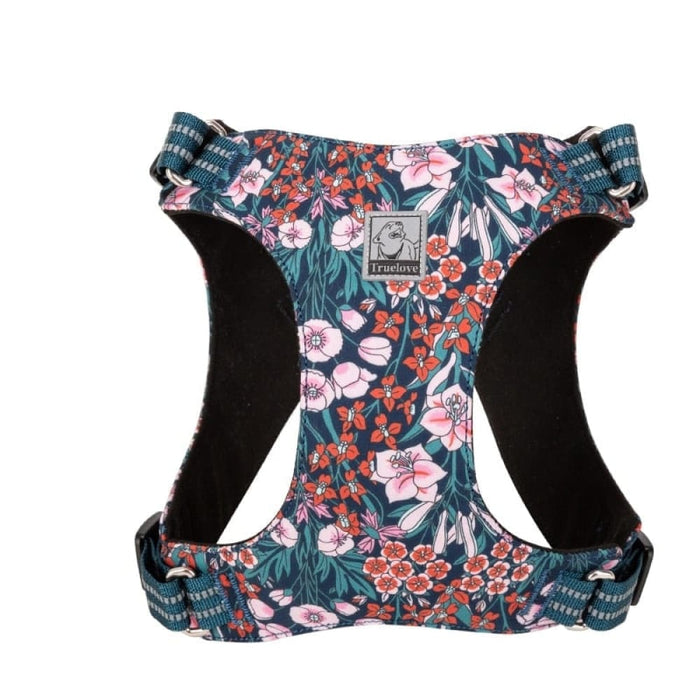 Floral Design Cotton Pet Harness