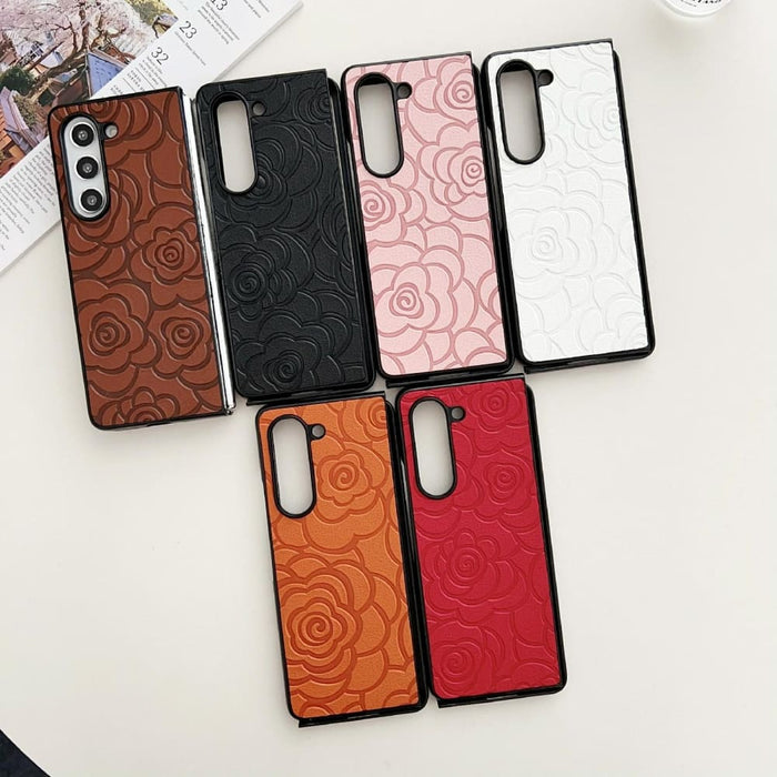 Floral Print Phone Case Protective And For Samsung Galaxy z