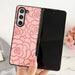 Floral Print Phone Case Protective And For Samsung Galaxy z