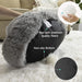 Fluffy Warm Anti Anxiety Washable Anti-slip Pet Bed