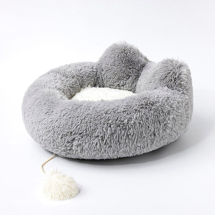 Fluffy Warm Anti Anxiety Washable Anti-slip Pet Bed