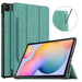 Tri - fold Cover With Pen Holder For Galaxy Tab S6 Lite