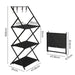 Goslash Picks Foldable Camping Storage Shelves 3 Layer