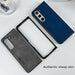 Foldable Crystal Leather Phone Case For Samsung Galaxy z