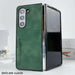 Foldable Crystal Leather Phone Case For Samsung Galaxy z