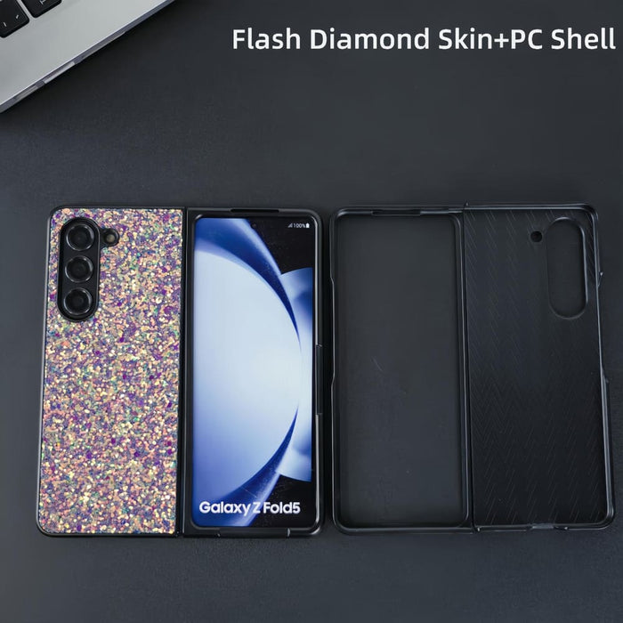 Foldable Diamond Phone Case For Samsung Galaxy z Fold 4