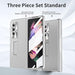 Foldable Electroplated Hinge Phone Case For Samsung Galaxy