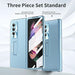 Foldable Electroplated Hinge Phone Case For Samsung Galaxy