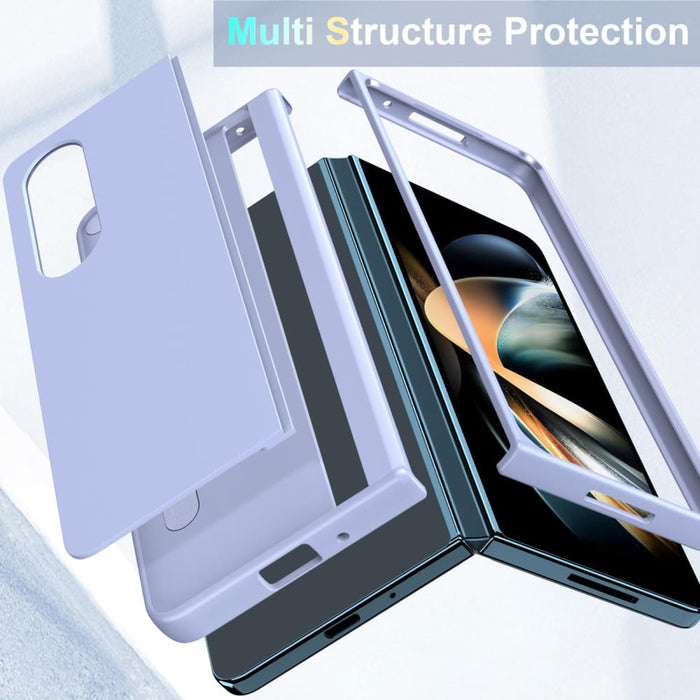 Foldable Full Coverage Phone Case With Holder For Samsung