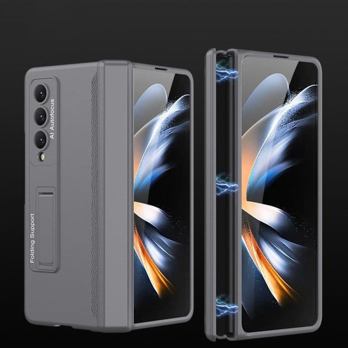 Foldable Magnetic Hinged Phone Case For Samsung Galaxy z