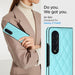 Foldable Microfiber Phone Case Rhombic Design For Samsung