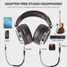 Foldable Over-ear Wired Headphone For Phone Computer Pc