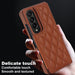 Foldable Pu Phone Case With Full Coverage And Double Buckle