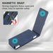 Foldable Shockproof Leather Phone Case Stylus For Samsung