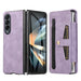 Foldable Shockproof Leather Phone Case Stylus For Samsung