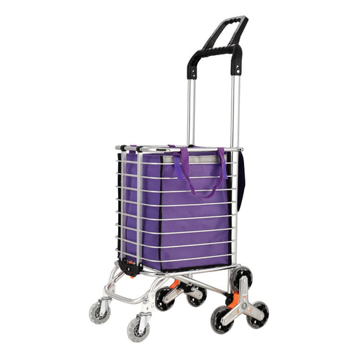 Foldable Shopping Cart Trolley 35l Grocery Bag Rolling