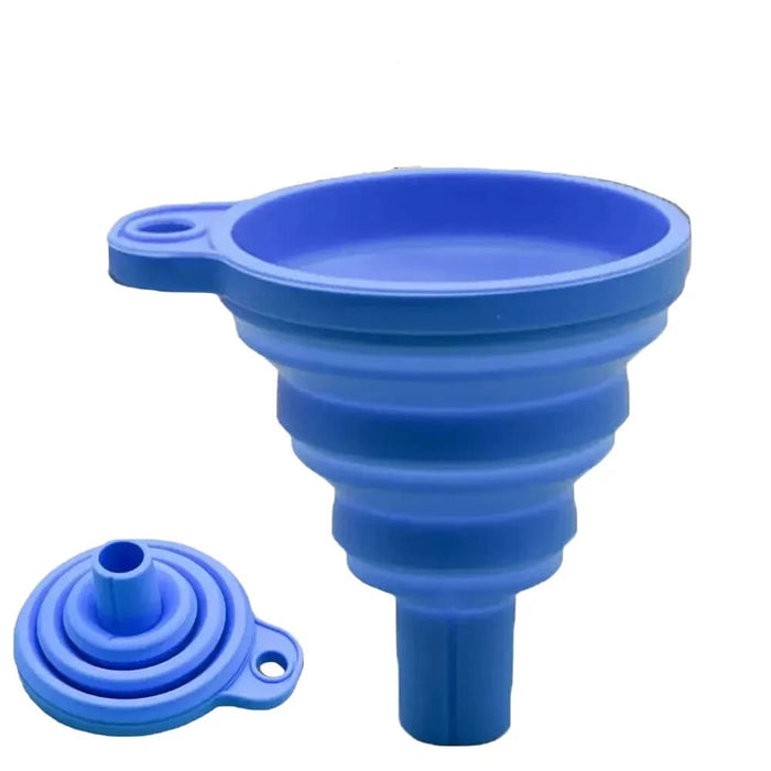 Foldable Silicone Car Funnel For Engine Fluid Change