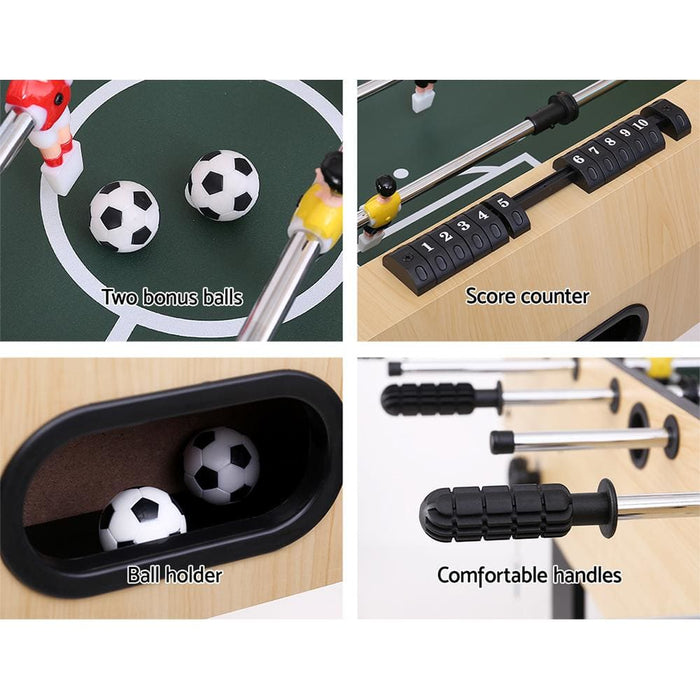 4ft Foldable Soccer Table Tables Balls Foosball Football