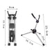 Foldable Soprano Saxophone Stand Portable Sax Metal Floor