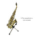 Foldable Soprano Saxophone Stand Portable Sax Metal Floor