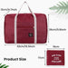 Foldable Travel Duffel Bag For Women Lightweight Carry