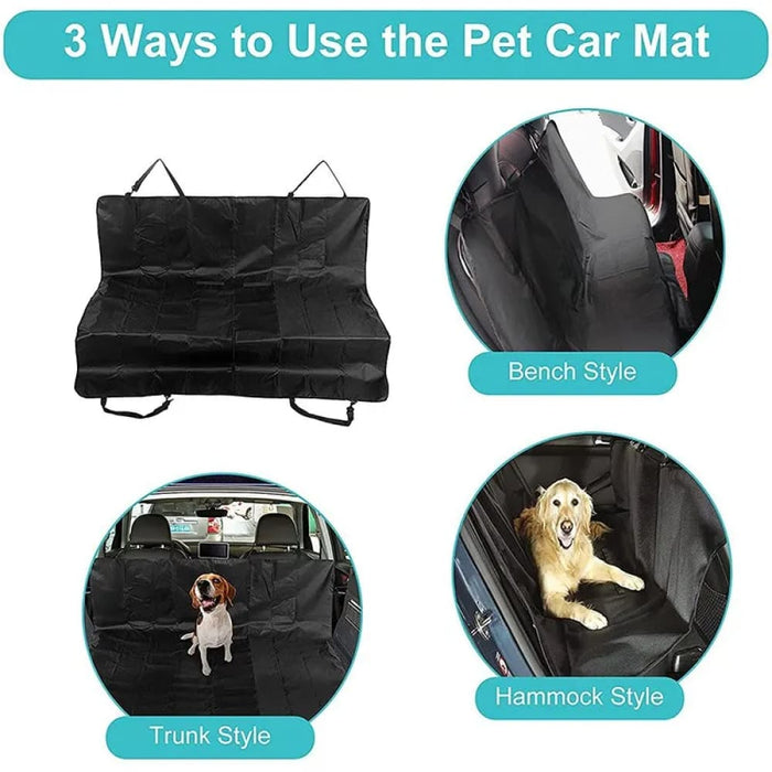 Foldable Waterproof Dog Car Seat Cover