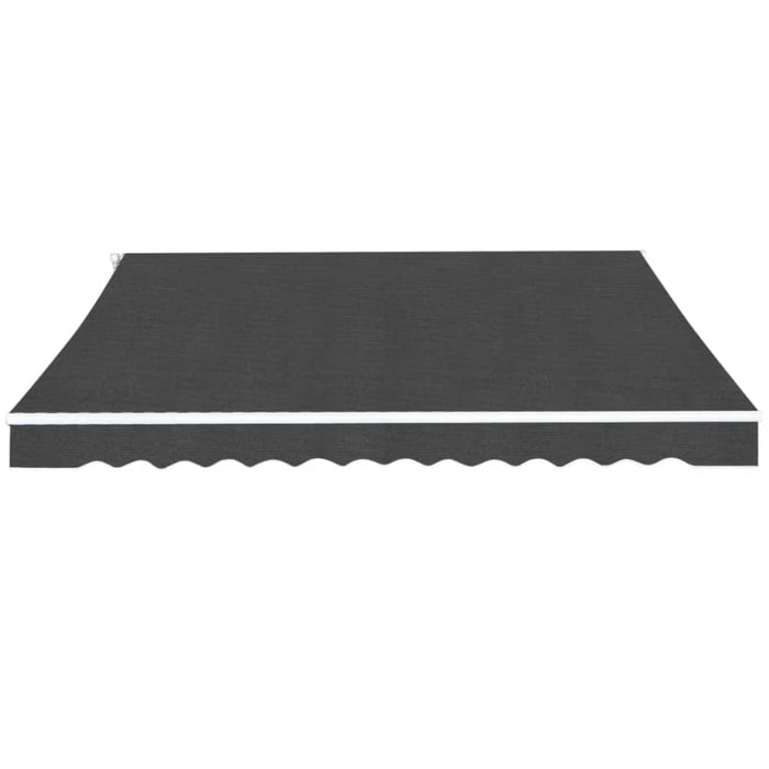 Folding Awning Manual Operated 500 Cm Anthracite（143044