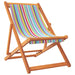 Folding Beach Chairs 2 Pcs Multicolour Fabric Txoaaka