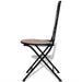 Folding Bistro Chairs 2 Pcs Ceramic Terracotta Aopxk