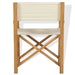 Folding Director’s Chairs 2 Pcs Solid Teak Wood Tbpipxn