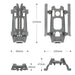 Folding Extended Landing Gear Training Rack For Dji Mavic 2