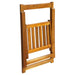 Folding Garden Chairs 2 Pcs Solid Acacia Wood Axllb