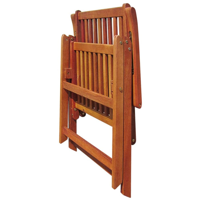 Folding Garden Chairs 3 Pcs Solid Acacia Wood Tobxkt