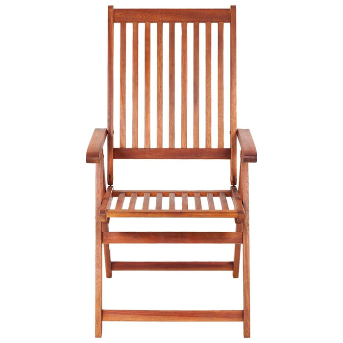 Folding Garden Chairs 3 Pcs Solid Acacia Wood Tobxkt