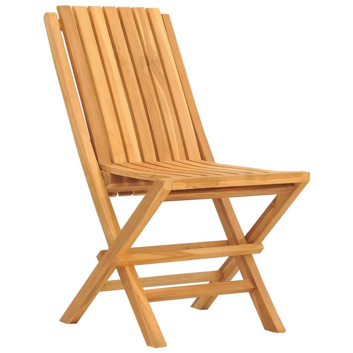 Folding Garden Chairs 4 Pcs 47x47x89 Cm Solid Wood Teak