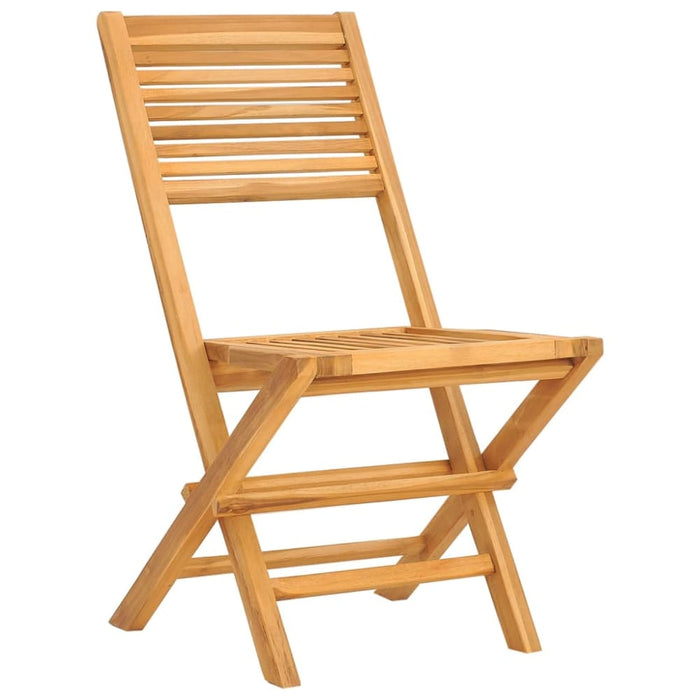 Folding Garden Chairs 4 Pcs 47x62x90 Cm Solid Wood Teak