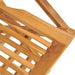 Folding Garden Chairs 4 Pcs 55x62x90 Cm Solid Wood Teak