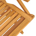 Folding Garden Chairs 4 Pcs 56x63x90 Cm Solid Wood Teak